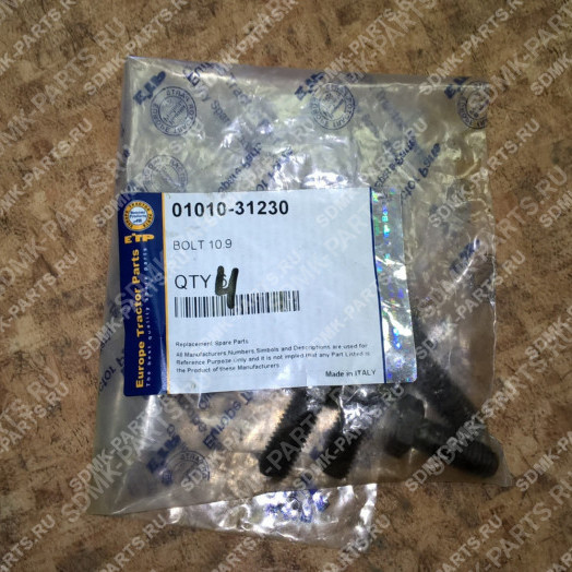 Болт KOMATSU D65E-12 01010-31230