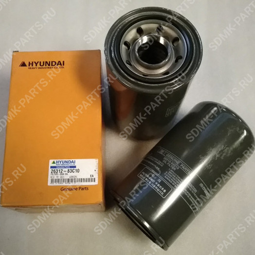 Фильтр масляный JX653, 26312-83C10, ST11356 HYUNDAI R300LC-9S XKBH-01965